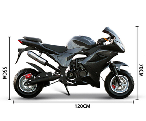 Oferta Especial: Minimoto de Bolsillo de Carreras de Dos Tiempos a Gasolina - Product Image 4