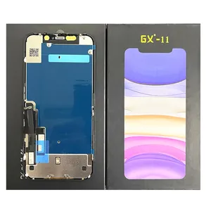GX Incell LCD Screen Display For Iphone 11 Real GX LCD Display Touch Screen Digitizer Assembly For Iphone 11 Incell LCD Assembly