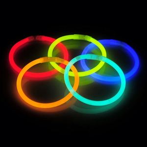100pcs/Pack 200mm Neon Glowing LED Battery Operated Eco-Friendly Bracelet Sticks Party Supplies Favors Graduation Thanksgiving - Product Image 4