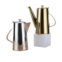 Bouilloire sifflante en acier inoxydable pour hôtel, pichet à eau froide en acier inoxydable, carafe à boissons froides, jus, thé