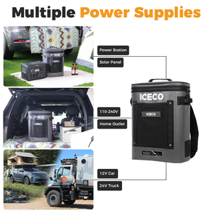 Réfrigérateur-congélateur portable QCD12 13L -6°C ℃    20 ℃   Refroidisseur 12V DC pour le <span class=keywords><strong>camping</strong></span> hors réseau et les voyages - Product Image 3