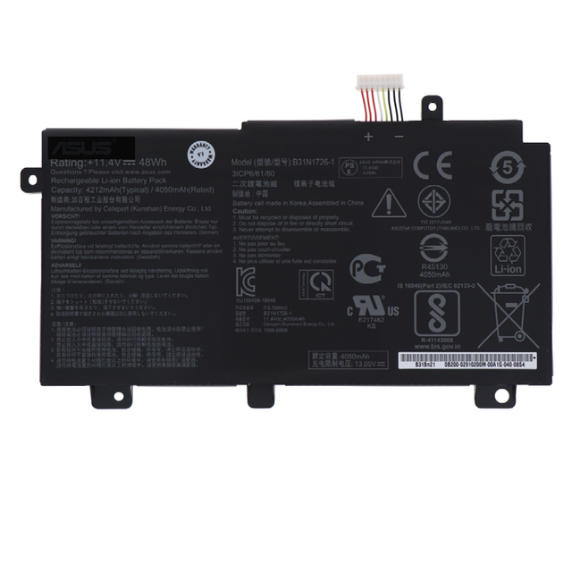 Laptop Battery Replacement Battery for Asus TUF Gaming Laptop B31N1726