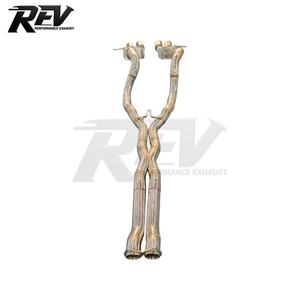 Silenciador de Escape con Válvula de Acero Inoxidable Pulido Tipo Espejo REV para Chevrolet <span class=keywords><strong>Corvette</strong></span> <span class=keywords><strong>C7</strong></span> Stingray/Z06/Z51/<span class=keywords><strong>ZR1</strong></span> 6.2L 2014- - Product Image 2