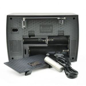 <span class=keywords><strong>M</strong></span>-1921BT Meier vieux rétro Am Fm Sw Radio Type Punk en forme de télévision multifonctionnel émotionnel barre de son en bois haut-parleur Audio en bois massif - Product Image 4