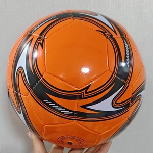 Ballon de football scolaire, vente en gros, taille 5 personnalisée, ballon de football en PVC cousu à la machine - Product Image 4