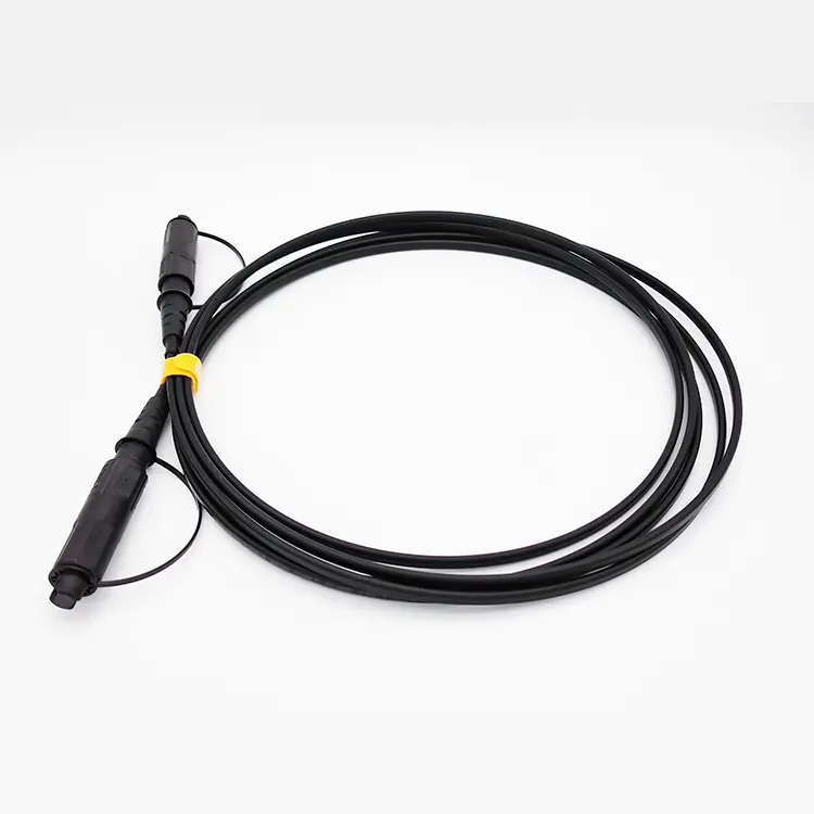 fiber optic mini sc waterproof drop patch cord sc/upc - sc/upc duplex fiber optic patch cord