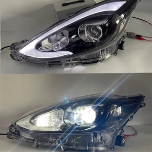 Une paire de phares de voiture pour Toyota <span class=keywords><strong>Aqua</strong></span> 2017 2018 NHP10 1NZFXE 81130-52M10 81170-52M10 LED projecteur phares DRL - Product Image 6