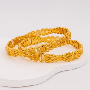 Gioielli di Lusso in <span class=keywords><strong>Oro</strong></span> 24 Carati per Donne, Bracciali e Braccialetti Ispirati a Dubai, Accessori di Lusso Femminili - Product Image 6