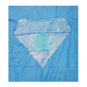 Chinese Good quality Medical sterile surgical drapes with liquid collection pouch suppliers free sample