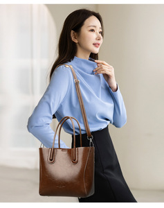 Bolsos cruzados de diseño de moda, bolsos de hombro de cuero PU de alta calidad, bolsos de mano casuales de lujo para mujer - Product Image 6