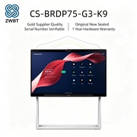 Cisco Switch Catalyst CS-BRDP75-G3-K9 4K Collaboration Board 75 4K UHD Écran tactile LCD Double caméra 48MP Webex + Microsoft Teams Rooms