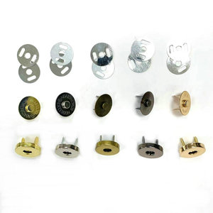 Bán buôn túi phần cứng vòng kim loại nam châm nút mạnh mẽ từ <span class=keywords><strong>Snap</strong></span> Nút cho túi xách - Product Image 3