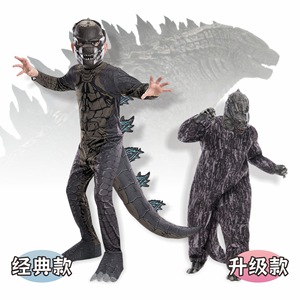 Costume de cosplay Godzilla pour enfants, combinaison intégrale pour spectacle sur scène, âge 8-13 ans - Product Image 3