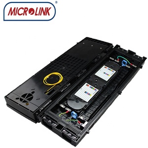Indonesia <span class=keywords><strong>Telcom</strong></span> FTTH PON Boîte de terminaison et de distribution de fibre extérieure à 16 ports avec fermeture d'épissure en ligne 2-en-2 (ODF) - Product Image 4