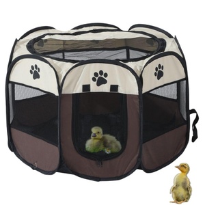 Meilleure vente 91*91*58CM grand espace chien mise bas animal tente lit chats maison fournitures produits accessoire parc pour animaux de compagnie pliable - Product Image 2