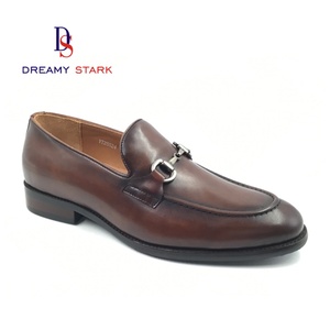 Mocassins en cuir véritable respirant, chaussures décontractées, chaussures à enfiler, chaussures en cuir faites à la main pour hommes, pantoufles en cuir de vachette - Product Image 1