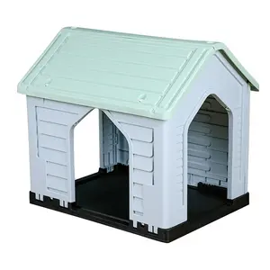 BS H210 Hot selling fashion design pet cat house plastic material durable kennel folding dog house easy to install