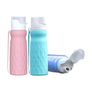 แก้วน้ำซิลิโคนพับได้แบบใช้ซ้ำได้สำหรับเด็กและผู้ใหญ่ - Product Image 1