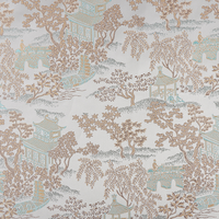 Nouveau tissu floral jacquard de style chinois pour Cheongsam