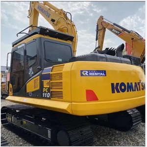 Excavadora de Cadenas Usada Komatsu PC110 de Bajo Precio y Alta Calidad, Maquinaria de Construcción, Equipo Komatsu 110 120 160 - Product Image 1