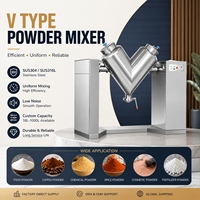 Mélangeur en V haute efficacité pour un mélange uniforme de poudre de base de savon et de granulés de détergent