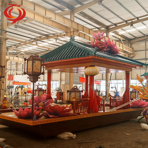 โคมไฟผ้าไหมตกแต่งสไตล์จีนเทศกาลการแสดงแสงไฟหลากสีสำหรับตกแต่งงานเฉลิมฉลองเดือนรอมฎอน - Product Image 6