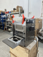 Nouvelle machine électrique de thermoscellage pour les bols de gobelets en plastique feuille d'aluminium avec scellant d'emballage en verre/papier