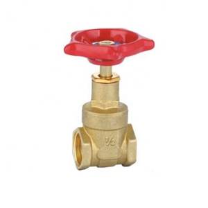 Messing Bronze Gussteile von Druckguss produkten für Absperr schieber mit Handrad - Product Image 3