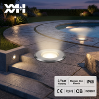 Luz LED Sumergible para Piscina, Empotrada, de Acero Inoxidable IP68, con Control DMX512, Anticorrosión, para Uso en Paisajes y Subacuático