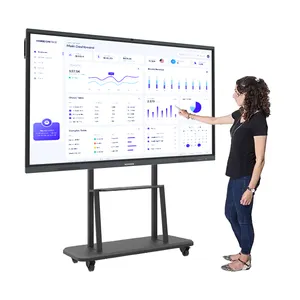 Atacado smart board interactive classroom board 65 polegadas touch screen placa interativa com software bytello