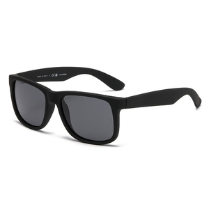 Gafas de Sol de <span class=keywords><strong>marca</strong></span> de lujo 4165 para hombre y mujer con montura cuadrada negra mate y <span class=keywords><strong>lentes</strong></span> de cristal con degradado de luz azul Estilo clásico - Product Image 5