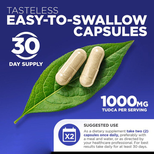 120 Capsules Végétales de Chardon-Marie TUDCA 1000mg pour le Soutien Hépatique, Détoxification du Foie et Soutien de la Santé Intestinale - Complément Alimentaire en Vrac - Product Image 3