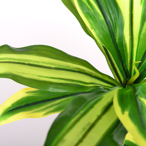 Haihong fabricant Nouveau Design Haute Qualité Intérieur Extérieur Décoratif dracaena bonsaï vert jaune rose dracaena artificiel <span class=keywords><strong>tre</strong></span> - Product Image 3