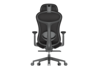 Chaise de bureau ergonomique en maille à dossier haut, avec appui-tête réglable et accoudoirs 3D, pivotante, pour le bureau, la maison et le gaming