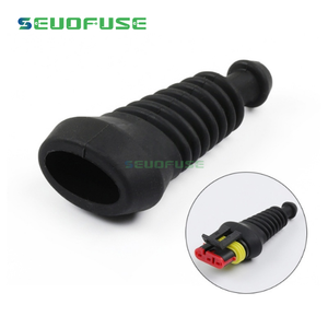 热卖1 2 3 4 5 6针放大器超级密封汽车连接器盖橡胶靴硅胶套用于大亨连接器 - Product Image 3