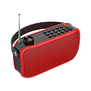 ลำโพงวิทยุพกพา BT รุ่น J58-1 วิทยุ FM สเตอริโอแบบพกพา หน้าจอดิจิตอล เล่นไฟล์จาก TF และ U Disk เหมาะสำหรับผู้สูงอายุ ใช้ในบ้าน นอกบ้าน ของขวัญ ขายส่ง - Product Image 3