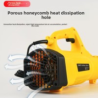 Souffleur électrique haute puissance pistolet tempête industriel 220V sèche-cheveux dépoussiérage Machine bricolage feuille soufflant déneigement poussière