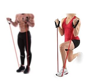 ยางยางยืดออกกำลังกายแบบเดี่ยวพร้อมที่จับที่บ้านสำหรับผู้ชายและผู้หญิงท่อออกกำลังกายปรับทรง <span class=keywords><strong>D</strong></span> - Product Image 3