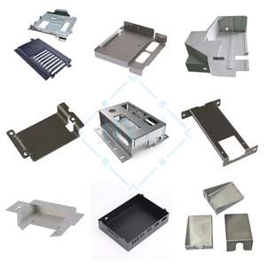 עיבוד מותאם אישית חיתוך לייזר ו כיפוף עם אלומיניום גיליון מתכת נירוסטה עבור אוטומציה תעשייתית - Product Image 1