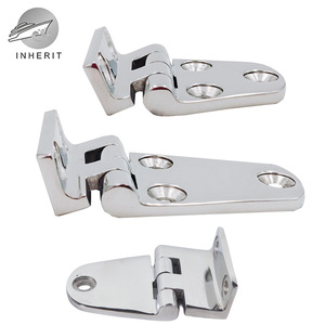 Charnière en acier inoxydable 316, plaque incurvée 54x37 70x37, qualité marine, angle droit, pour réparation et remplacement, surface polie - Product Image 2