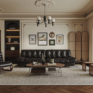 Jingshun pháp căn hộ bằng gỗ hiển thị sofa bên tủ miễn phí bespoke tư vấn thiết kế đầy đủ nhà tùy biến nhà máy - Product Image 1