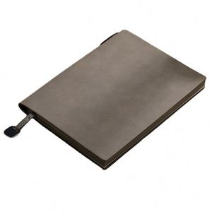 100 Sheets Thick Soft PU Leather A5/A4 High Quality Hardcover Custom Color Academic University Student Record Notebook <b>Journal</b> - Product Image 1