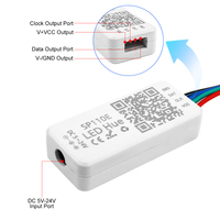 Controlador de Píxeles BT para Teléfono Móvil ESANN SP110E, para Tiras LED WS2811 WS2812B SK9822 APA102