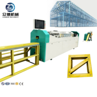 Machine de formage à froid de profilés en acier léger CNC efficace pour maisons préfabriquées, machine de formage à froid de profilés en acier LGS intelligente