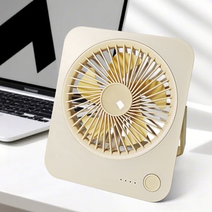 Ventilateurs miniatures pliables USB rechargeables ultra-minces, portables, pour voiture, hôtel, maison, table, <span class=keywords><strong>garage</strong></span>, camping-car, extérieur, urgence - Product Image 3