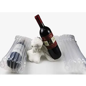 High Quality Protective Packaging Air Bubble Column Bag for Glass Bottles.