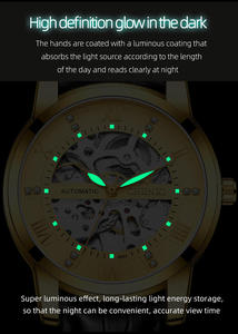 <span class=keywords><strong>Reloj</strong></span> Mecánico Automático CHENXI 8802 para <span class=keywords><strong>Hombre</strong></span>, Luminoso, Resistente al Agua, Deportivo y a la Moda - Product Image 6