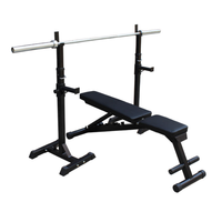Support de musculation réglable pour squats Gym Home Fitness