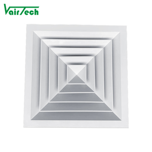 Difusor Cuadrado de 4 Vías para Techo, Aire Acondicionado, Cono SD-A2, Difusor Cuadrado Desmontable SD-A2 - Product Image 2