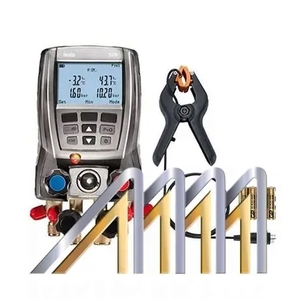 Оригинальная и новая холодильная система и тепловой насос Testo 570-1 4-ходовой цифровой коллектор - Product Image 1